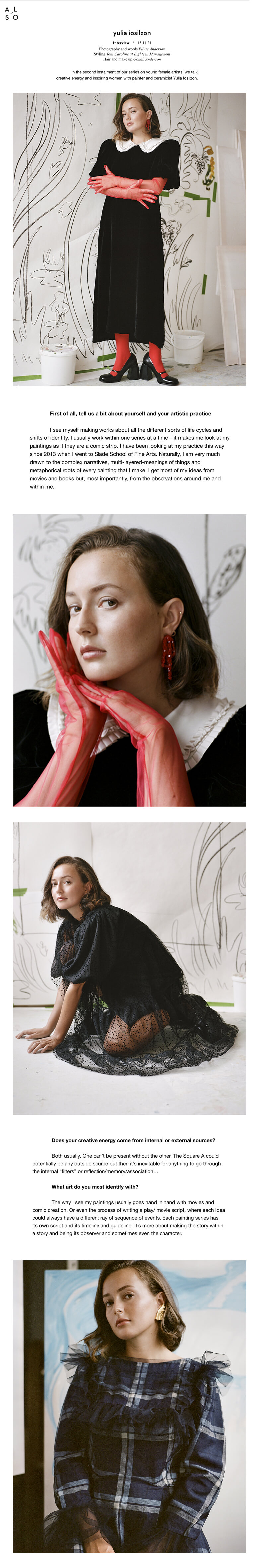 ALSO JOURNAL long document of images