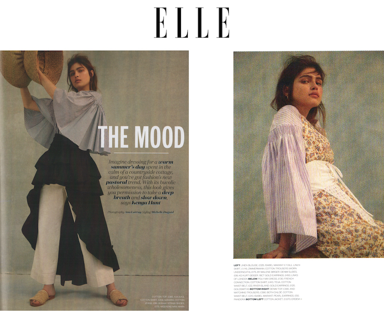 Elle magazine article