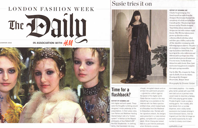 London Fashion week - Susie Bubble flashback